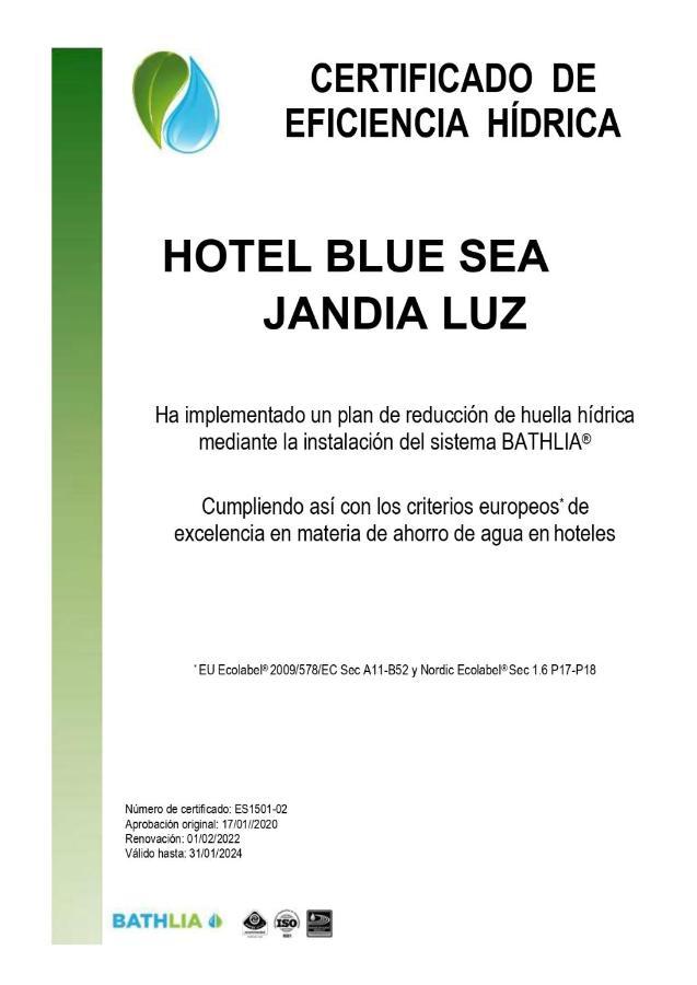 莫罗德哈布雷Bluesea Jandia Luz公寓式酒店 外观 照片